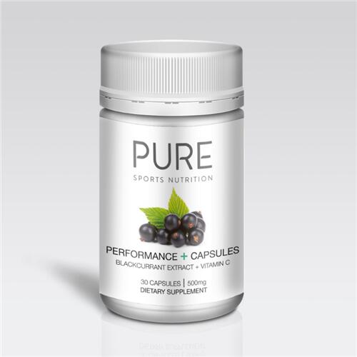 PURE - PERFORMANCE + CAPSULES BLACKCURRANT EXTRACT (30 CAPSULES)