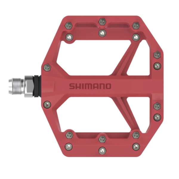 Shimano GR-400 Platform Pedal- Red