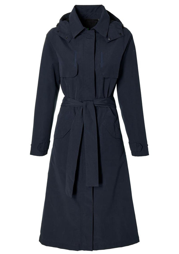 Basil Mosse Bicycle Rain Trenchcoat Womens