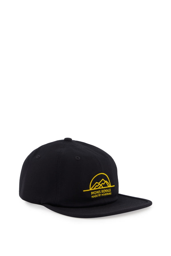 Mons Unisex Roam 6 Panel Cap Black OS