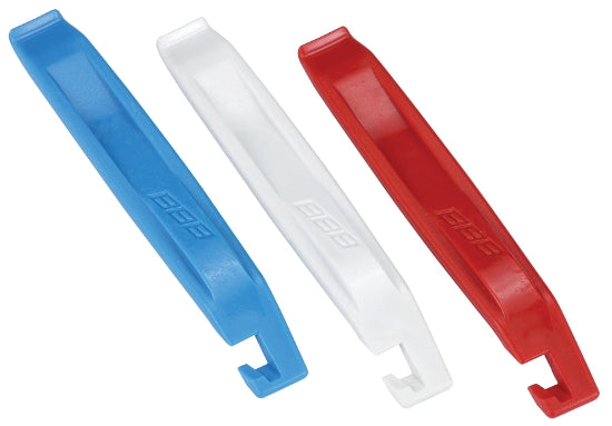BBB Easylift Tyre Levers 3pcs Red / White / Blue