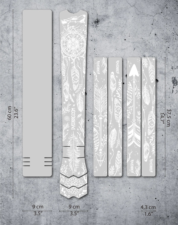 DYEDBRO - FRAME PROTECTION - DREAM CATCHER WHITE