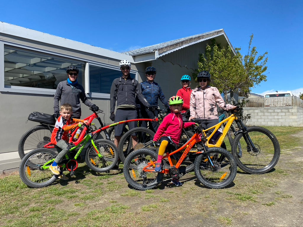 Matt's Biking Adventure with the Whānau