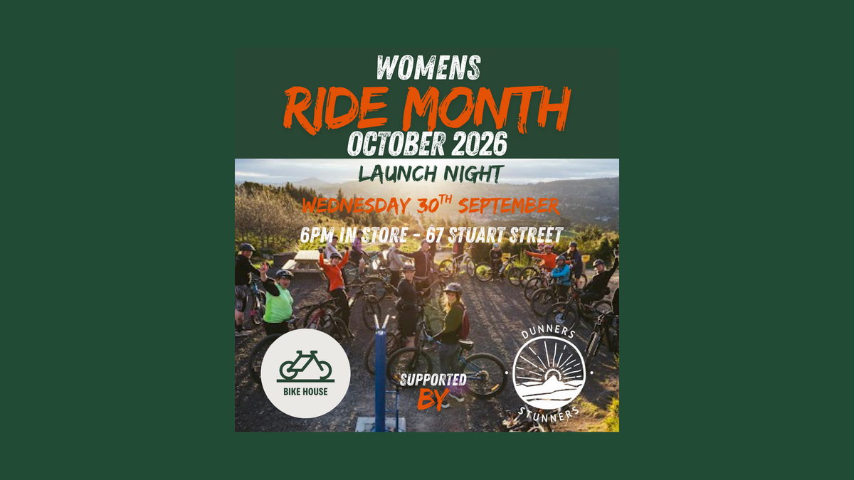 Women's Ride Month is back for 2026!
