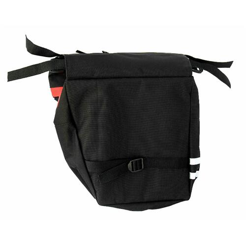 Oxford Pannier Bag Black/Red SL6307A