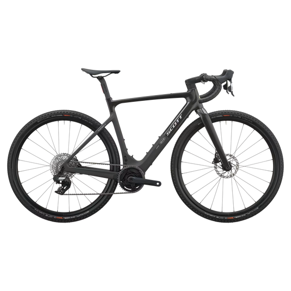 Scott Solace E-Gravel 30 -Carbon Black Large