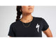 S-Logo Tee - Womens - Black -