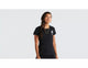 S-Logo Tee - Womens - Black -