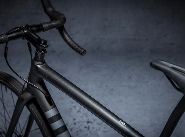 Dyedbro Gravel Bike Frame Protection -Clear Black Matte