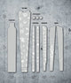 Dyedbro MTB Frame Protection- Old School Tattoo White