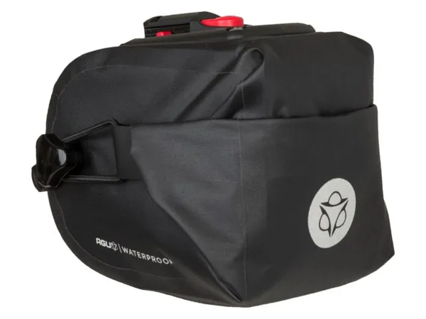 AGU Clean Saddle Bag Shelter Small Black Klickfix Waterproof