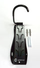 STORAGE HOOK WALL MOUNT BLACK