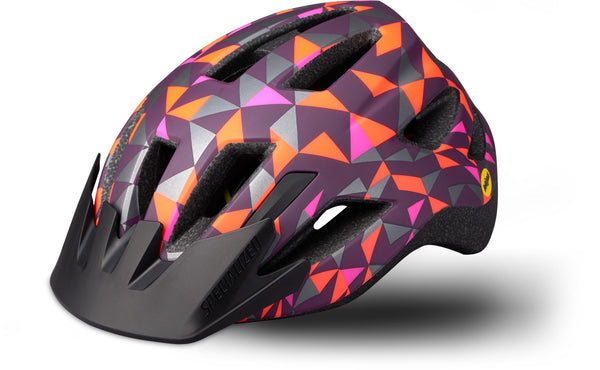 Shuffle Child Helmet with LED and MIPS - Cast Berry Geo
