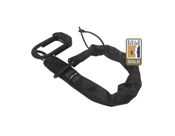 Hiplok E-DX D-Lock Wearable Black