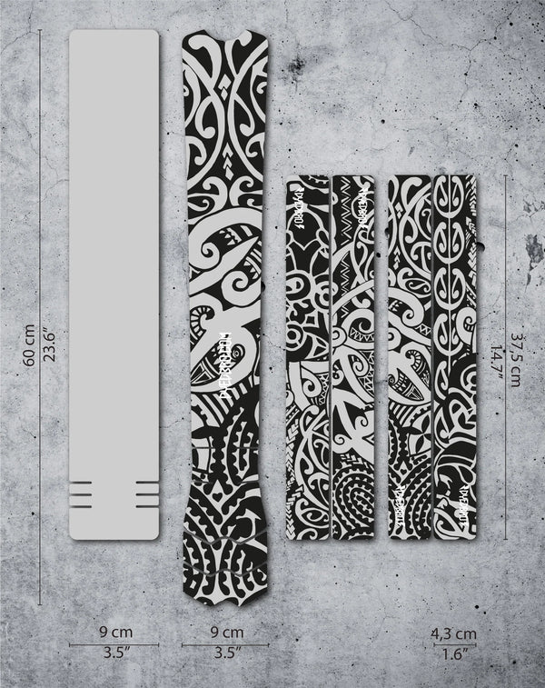 Dyedbro Frame protection- Maori Black